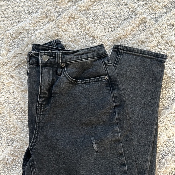 Wild Fable Black High Rise Mom Jean - Picture 1 of 8